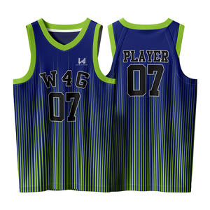Ensemble d'uniformes de basketball personnalisables réversibles à col en V sans manches, 100 % polyester, avec short à cordon de serrage, évacuation de l'humidité, séchage rapide - Product Image 6