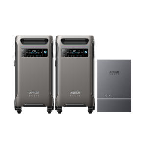 ชุดอุปกรณ์พลังงานบ้านอัจฉริยะ SOLIX F3800 ลดราคาพิเศษจากโรงงาน แผงโซลาร์เซลล์ 2x 12kW 7.68kWh พร้อมแบตเตอรี่ภายนอกและตัวควบคุม MPPT - Product Image 3