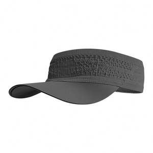 Gorra de sol para maratón, banda deportiva ancha sin costuras, alta elasticidad, secado rápido, protección solar, gorra abierta con visera suave - Product Image 6