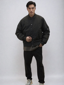 Custom Brand Plus Size Breathable <b>Men</b> Flight Bomber <b>Jackets</b> Outwear Winter Fashion Windproof <b>Men</b> Bomber <b>Jackets</b> - Product Image 4