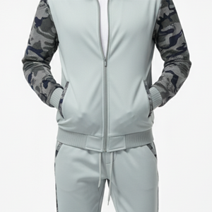Vêtement de sport en gros, nouvelle collection d'hiver, veste décontractée à manches longues respirante, camouflage, col rond, pull pour homme - Product Image 6