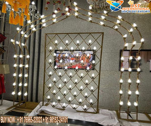 Candelabro de Metal para decoración de boda, soporte de 16 brazos, venta al por mayor - Product Image 5