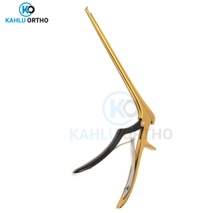 Vente en gros de Rongeurs Kerrison manuels en acier inoxydable de haute qualité avec logo personnalisé imprimé, 45 degrés, par KAHLU ORTHOPEDIC - Product Image 3