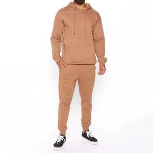 Custom Cotton Tracksuit Set for Men Two-Piece Flared Sweatpants Hoodie with 3D for Puff Print <b>Fleece</b> <b>Joggers</b> Sweatsuit - Product Image 3