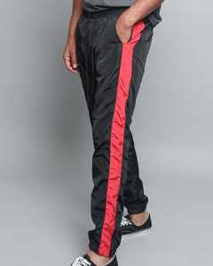 Pantalones cortavientos personalizados Pantalones cortavientos a rayas para hombre - Product Image 2