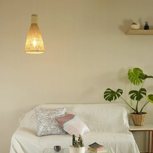 Tienong โคมไฟระย้าไม้ไผ่ดีไซน์โบฮีเมียนสไตล์โมเดิร์นโคมไฟ2รูปปลาสไตล์เอเชียสำหรับตกแต่งบ้านตกแต่งสไตล์โบโฮ - Product Image 3