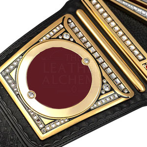 Cinturón Profesional de Peso Pesado Estilo Lucha Libre con Construcción Resistente, Diseño Atractivo y Ajuste Cómodo - Product Image 5