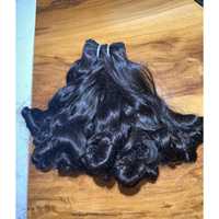 Qualité Grade Naturel Extension de Cheveux Humains Prix de Gros Kinky Curly Hair Bundle Acheter auprès de Fabricant Indien