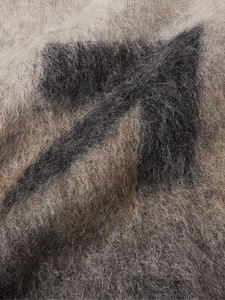 Y2K <b>Vintage</b> Fuzzy Knitted Men's Jacquard <b>Sweater</b> Winter Pullover Oversized Fashion Mohair Round Neck Pullover <b>Sweater</b> Hoodie - Product Image 5