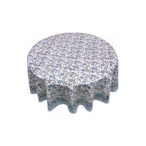 100% coton Polyester Jacquard nappes main bloc imprimé brodé bien absorbant 20 nappes 180 Cms bas - Product Image 5