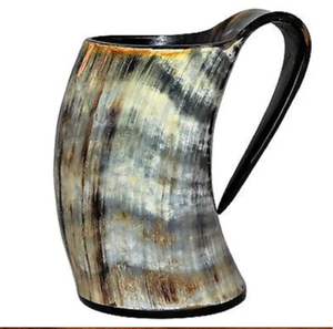 Chope en corne de buffle parfaite pour profiter de votre tasse de bière artisanale préférée Buffalo Norse Drinking Viking Horn Mug Wholesale - Product Image 6