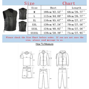Rain <b>Jacket</b> Boys Work Coat Wool Coat Men Solid Color Vest Motorcycle Fleet <b>Punk</b> Leather Vest Fashion Coat Vests - Product Image 5