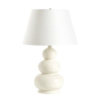 Lampe de table LED artisanale Décoration d'intérieur Base de lampe en laque Conception OEM Emballage personnalisé Chambre à coucher méditerranéenne Artisanat HNH Vietnam