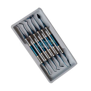 Kit complet de restauration dentaire : Ciseaux, polisseurs et instruments de remplissage pour la dentisterie – Ensemble d'instruments de restauration dentaire - Product Image 4