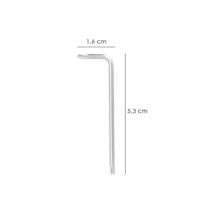 Chiave Torx Standard in Acciaio Cromo Vanadio Professionale T08 - Product Image 2