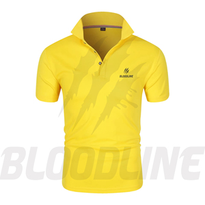 Camisa Blanca de Manga Corta para Hombre Bloodline, Logotipo Frontal Impreso Digitalmente, Corte Regular Formal, Algodón Oxford Transpirable de 220g - Product Image 4