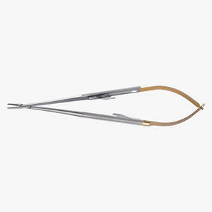 Portaagujas Castroviejo Más Vendido, Punta TC, 14 cm, Mandíbulas Rectas, Puntas de Acero, Uso Hospitalario, por Surgiright Instruments - Product Image 5