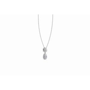 Pendentif Premium Isabella Unity en poire et diamant rond 1,451 Ct 9 KT 14 KT 18 KT Or Bijoux de laboratoire cultivés en gros OEM B2B Export - Product Image 6