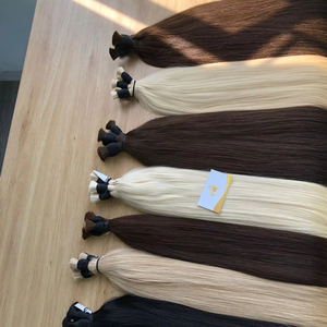Extensiones de cabello humano de color a granel de alta calidad de Vietnam al mejor precio extensiones de cabello al por mayor - Product Image 1