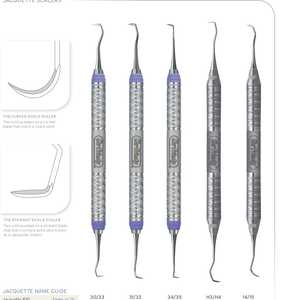 Gracey Hu_Friedy เครื่องมือทันตกรรมด้วยตนเอง curette อีกต่อไป scalers Scaler ไฟล์สิ่ว sickle scalers - Product Image 5