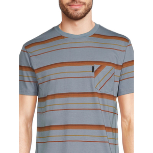 Camiseta de secado rápido para hombre, camisa 60% de algodón y 40% de poliéster, mezclado, cómoda, de cuello redondo - Product Image 3