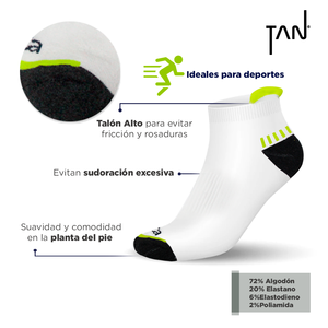 Chaussures de sport à talons hauts pour hommes, lot de 3, chaussettes athlétiques confortables et élégantes - Product Image 5