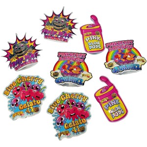 Customized Exotic Die Cut Mylar Bags with <b>Box</b> Set Irregular Special Shape Mylar Bag with <b>Box</b> - Product Image 3