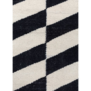 Alhambra Ivory Flat Weaves Wool <b>Rugs</b> Geometric Kilim Design Handmade <b>Jute</b> <b>Rug</b> for Home Living Room or Bedroom Model PDWL-664 - Product Image 3