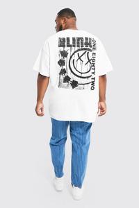 T-shirt/Tee-shirt ample Hip Hop surdimensionné pour homme GRANDE TAILLE TRIPPY GRAFFITI PRINT T-SHIRT FIT TEE UNISEXE-T-shirt imprimé - Product Image 2