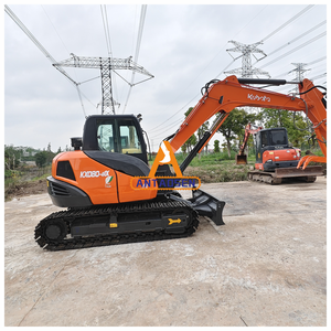 EXCAVATRICE KX080-4 Micro Bagger Pouce Seau Multifonction Utilisé 8ton Poids D'opération Vente Moteur Moteur Boîte De Vitesses Pompe À Engrenages - Product Image 5