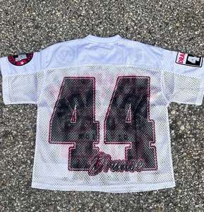 เสื้อตาข่ายครึ่งแขนระบายอากาศสำหรับผู้ชายเสื้อเจอร์ซีย์แฟชั่นระบายอากาศได้ดี - Product Image 5