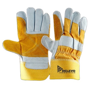 Leather Work <b>Gloves</b> Strong Grip Heavy Duty Safety <b>Gloves</b> <b>for</b> Construction Workshop and Mechanical Tasks <b>For</b> Bulk Order - Product Image 1