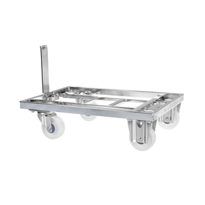 Heavy Duty Folding <b>Platform</b> <b>Trolley</b> 400-Type 7B Transport Cart Polyamide Wheels OEM Support-MAT-BORO-7B - Product Image 1