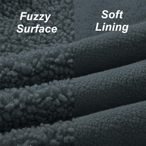 Nuevo diseño de las mujeres Sherpa chaqueta de lana al por mayor al aire libre Casual Drop Shoulder Sherpa Chaquetas - Product Image 6