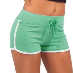 Shorts de sport d'été pour femmes pantalons décontracté Offre Spéciale quotidien taille élastique fondamentalement décontracté court Shorts de plage de vacances pour femmes - Product Image 4