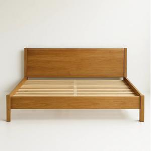 Lit en bois de teck, meubles en bois massif, Indonésie - Product Image 1