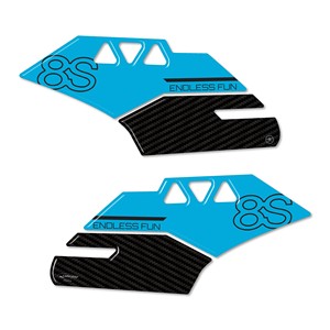 Adesivi in Gel 3D personalizzabile copertura del serbatoio per Suzuki GSX-8S protezioni laterali moto - Product Image 1