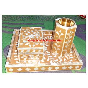 Producto hecho a mano de calidad superior de lujo, el mejor diseño, quemador Bakhoor con materiales de piedras preciosas de nácar, uso para artículos de regalo - Product Image 2