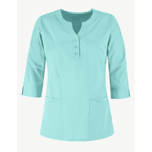 Ensemble de blouses modernes pour femmes, vente en gros, logo personnalisé, tunique extensible, pantalon de jogging à taille élastique, uniforme, ensembles de blouses de santé - Product Image 5