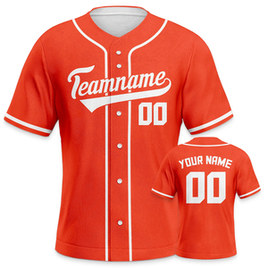 Maillot de baseball personnalisé avec logo et nom, vente en gros, sublimation solide, pour adultes, vêtements de baseball et de softball, maillots de baseball 100% polyester - Product Image 2