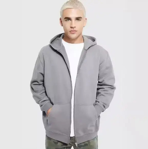 Sweats à capuche à fermeture éclair respirants pour hommes de taille personnalisée/Vente en gros Nouveau style Sweats à capuche à fermeture éclair légers à séchage rapide pour hommes OEM1 - Product Image 4