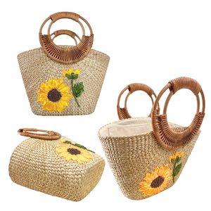 Práctico BOLSO DE AGUA JACINTO Perfecto para compras de comestibles y uso diario - Product Image 1