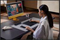 Deco Pro LW 2. Nesil Kablosuz Grafik Tablet 11x7 İnç Çalışma Alanı BT 5.0/Kablolu Bağlantı 5080 LPI Kalem Çözünürlüğü X3