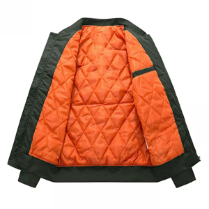 Veste d'hiver à prix avantageux, veste à capuche personnalisée pour homme, 100% toile de coton, vestes bomber de rue - Product Image 2