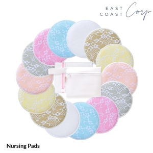 Reusable Super Absorbent Breastfeeding Pads Soft Nursing Pads Waterproof <b>Bag</b> Wash <b>Bag</b> Essentials <b>for</b> Breastfeeding Nipple Care - Product Image 2