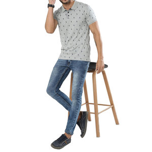 Polos personalizados bordados al por mayor, camiseta de algodón 100, polos lisos en blanco de alta calidad hechos a medida para hombres - Product Image 3