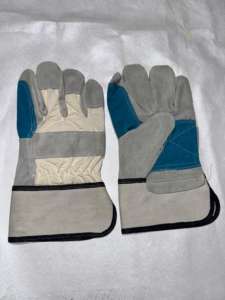 OEM True Safety Leather Driver Work Guantes Rigger Industrial Leather Guantes DE TRABAJO Guantes de cuero - Product Image 6