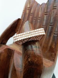 Fancy Solitaire VVS Moissanite Anillo de Bodas de compromiso Personalizable 925 Conjunto de plata Diamante para fiestas 100% Satisfacción - Product Image 5