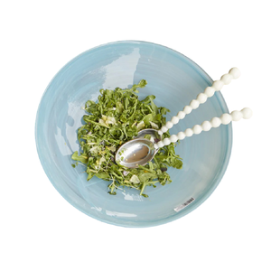 Bol de service en bois émaillé personnalisé bol pour soupe saladier bol en résine époxy à utiliser pour servir les desserts lors d'occasions spéciales - Product Image 1