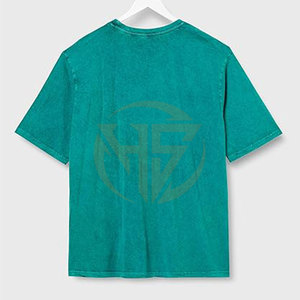Camisetas de Moda para Hombre, Color Sólido, 100% Algodón, Lavado Ácido, Hechas en Pakistán, Camiseta con Lavado Ácido para Adultos - Product Image 2
